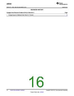 浏览型号LMC662的Datasheet PDF文件第16页
