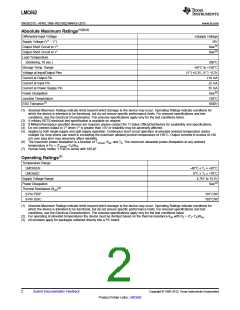 浏览型号LMC662的Datasheet PDF文件第2页