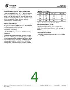 浏览型号PE42420的Datasheet PDF文件第4页