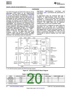 浏览型号ADS1278的Datasheet PDF文件第20页