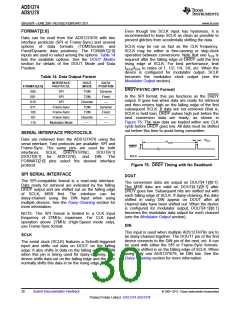 浏览型号ADS1278的Datasheet PDF文件第30页