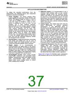 浏览型号ADS1278的Datasheet PDF文件第37页