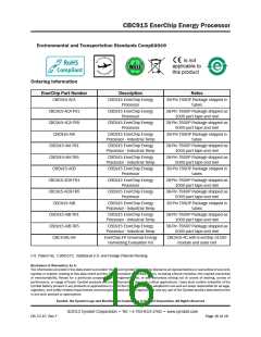 浏览型号CBC915-AIB-TR1的Datasheet PDF文件第16页