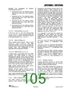 浏览型号CC1110F32RHHR的Datasheet PDF文件第105页