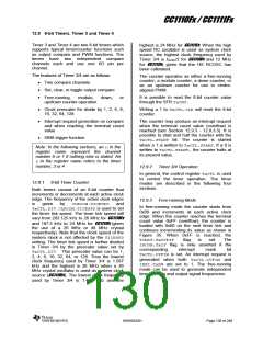 浏览型号CC1110F32RHHR的Datasheet PDF文件第130页