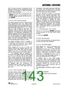 浏览型号CC1110F32RHHR的Datasheet PDF文件第143页