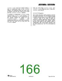 浏览型号CC1110F32RHHR的Datasheet PDF文件第166页