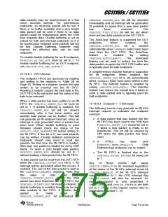 浏览型号CC1110F32RHHR的Datasheet PDF文件第175页