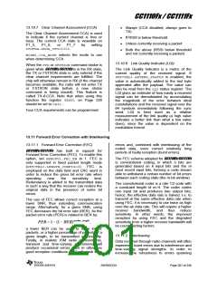浏览型号CC1110F32RHHR的Datasheet PDF文件第201页