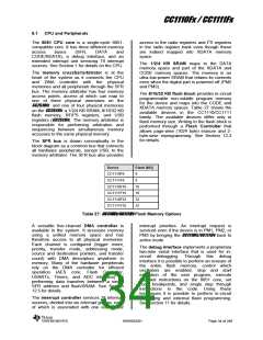 浏览型号CC1110F32RHHR的Datasheet PDF文件第34页