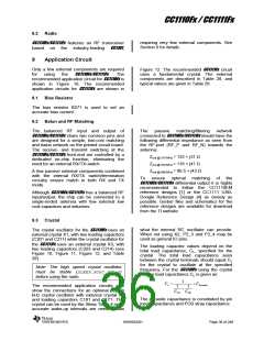 浏览型号CC1110F32RHHR的Datasheet PDF文件第36页