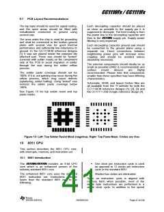 浏览型号CC1110F32RHHR的Datasheet PDF文件第41页