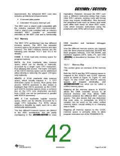 浏览型号CC1110F32RHHR的Datasheet PDF文件第42页
