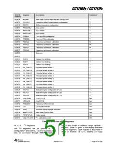 浏览型号CC1110F32RHHR的Datasheet PDF文件第51页