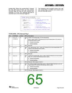 浏览型号CC1110F32RHHR的Datasheet PDF文件第65页