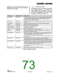 浏览型号CC1110F32RHHR的Datasheet PDF文件第73页
