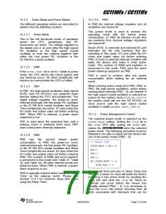 浏览型号CC1110F32RHHR的Datasheet PDF文件第77页