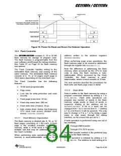 浏览型号CC1110F32RHHR的Datasheet PDF文件第84页