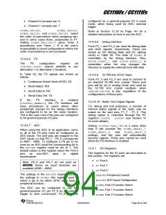 浏览型号CC1110F32RHHR的Datasheet PDF文件第94页