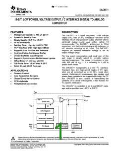 浏览型号DAC8571IDGKG4的Datasheet PDF文件第1页