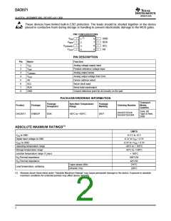 浏览型号DAC8571IDGKG4的Datasheet PDF文件第2页