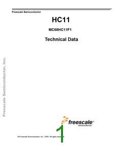 浏览型号MCHC11F1CFNE2的Datasheet PDF文件第1页