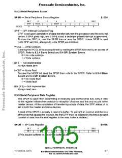 浏览型号MCHC11F1CFNE2的Datasheet PDF文件第105页