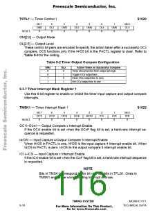 浏览型号MCHC11F1CFNE2的Datasheet PDF文件第116页