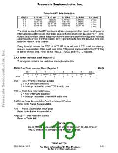 浏览型号MCHC11F1CFNE2的Datasheet PDF文件第119页