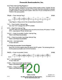 浏览型号MCHC11F1CFNE2的Datasheet PDF文件第120页