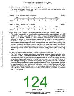 浏览型号MCHC11F1CFNE2的Datasheet PDF文件第124页