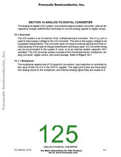 浏览型号MCHC11F1CFNE2的Datasheet PDF文件第125页