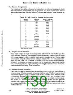 浏览型号MCHC11F1CFNE2的Datasheet PDF文件第130页