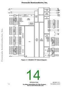浏览型号MCHC11F1CFNE2的Datasheet PDF文件第14页