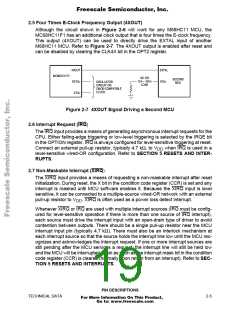浏览型号MCHC11F1CFNE2的Datasheet PDF文件第19页
