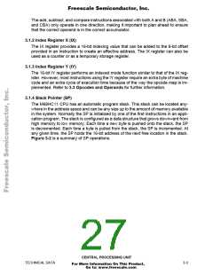 浏览型号MCHC11F1CFNE2的Datasheet PDF文件第27页