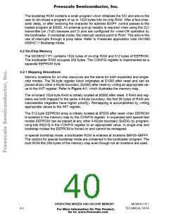 浏览型号MCHC11F1CFNE2的Datasheet PDF文件第40页