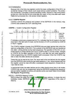 浏览型号MCHC11F1CFNE2的Datasheet PDF文件第47页