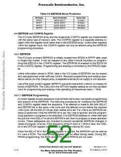 浏览型号MCHC11F1CFNE2的Datasheet PDF文件第52页