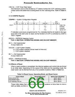 浏览型号MCHC11F1CFNE2的Datasheet PDF文件第66页