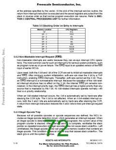 浏览型号MCHC11F1CFNE2的Datasheet PDF文件第72页