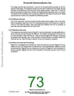 浏览型号MCHC11F1CFNE2的Datasheet PDF文件第73页
