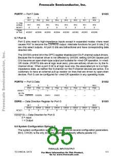 浏览型号MCHC11F1CFNE2的Datasheet PDF文件第85页