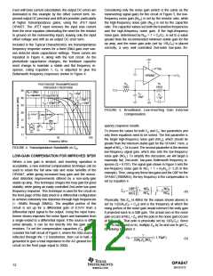浏览型号OPA847的Datasheet PDF文件第12页