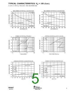 浏览型号OPA847的Datasheet PDF文件第5页