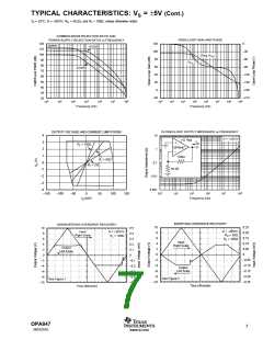 浏览型号OPA847的Datasheet PDF文件第7页