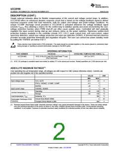 浏览型号UCC28180的Datasheet PDF文件第2页