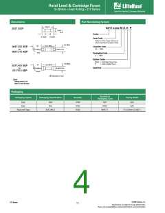 浏览型号0217.500MXP的Datasheet PDF文件第4页
