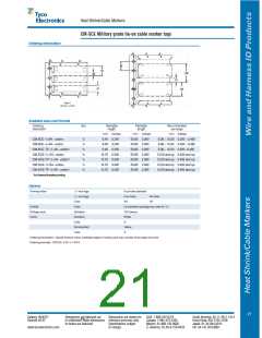 浏览型号1110019的Datasheet PDF文件第21页