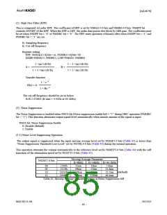 浏览型号AK4679的Datasheet PDF文件第85页